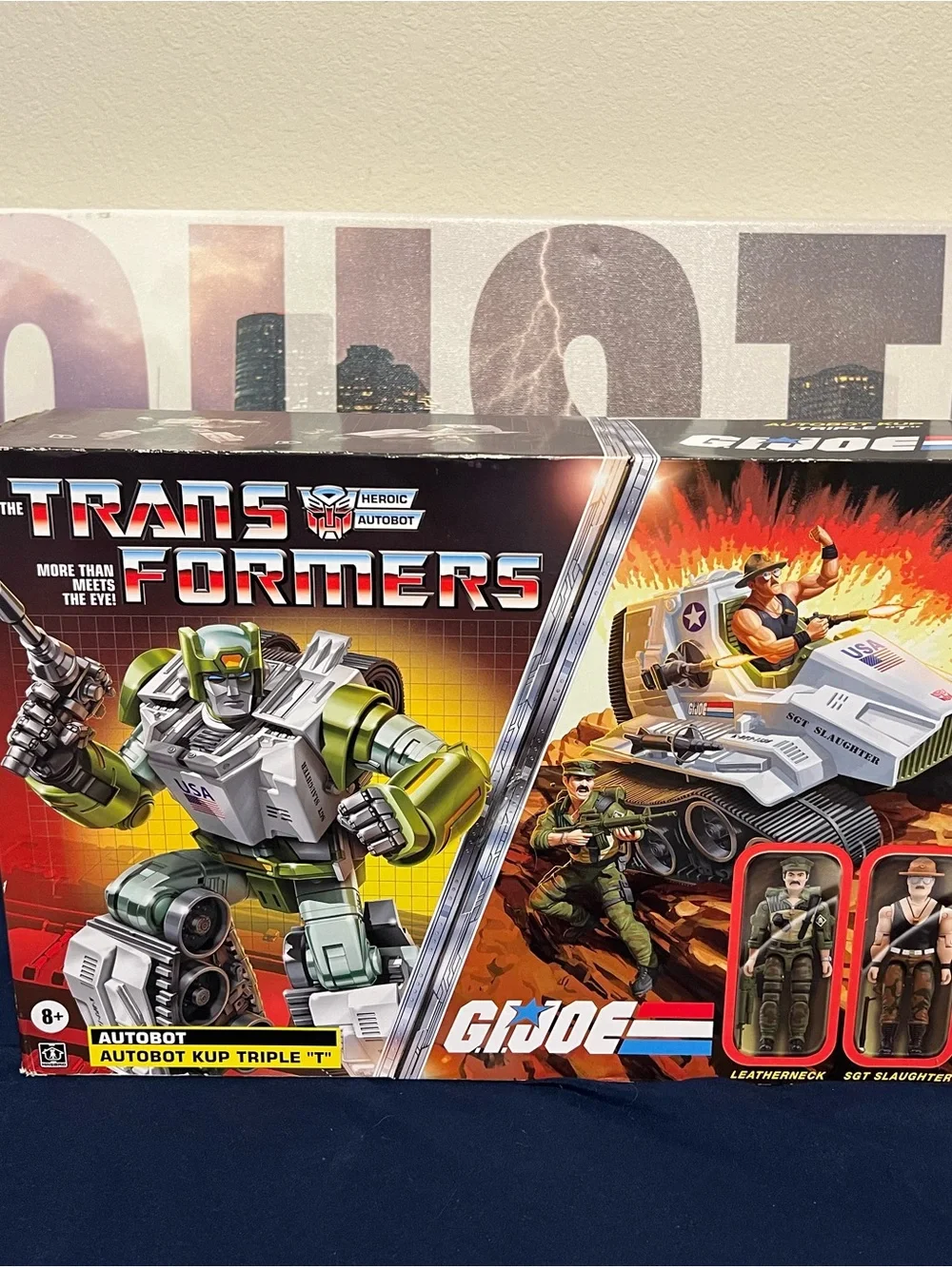 Autobot Kup & G.I. Joe Vehicle Set - Green and White